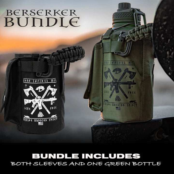 64oz Battle Bottle Bundles Iron Infidel