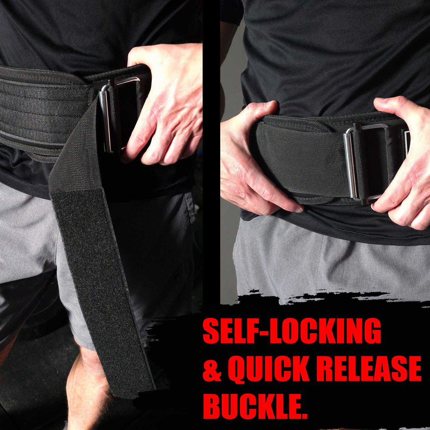 Recon Belt: EVA Lifting Belt with Self-Locking Buckle