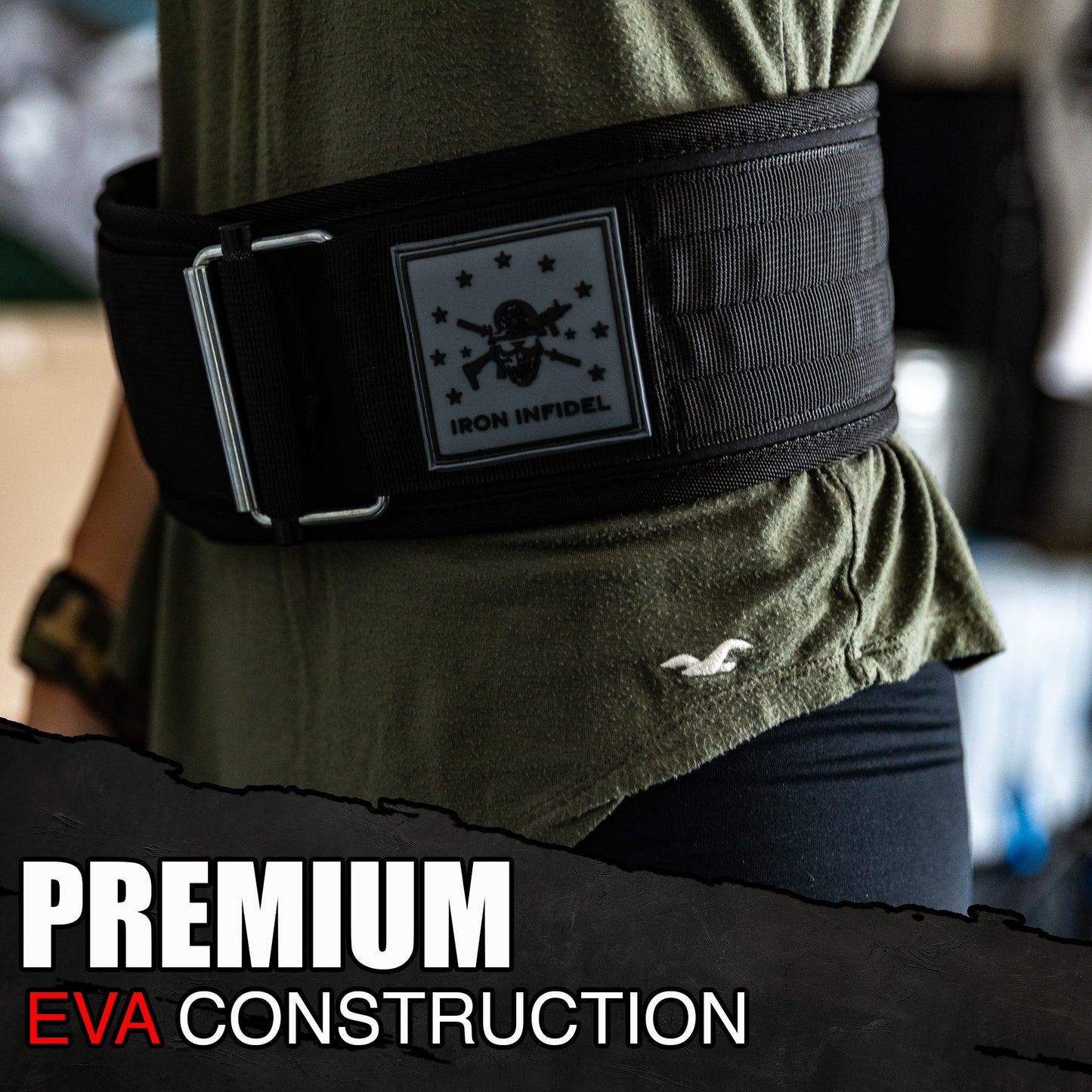 Recon Belt: EVA Lifting Belt with Self-Locking Buckle