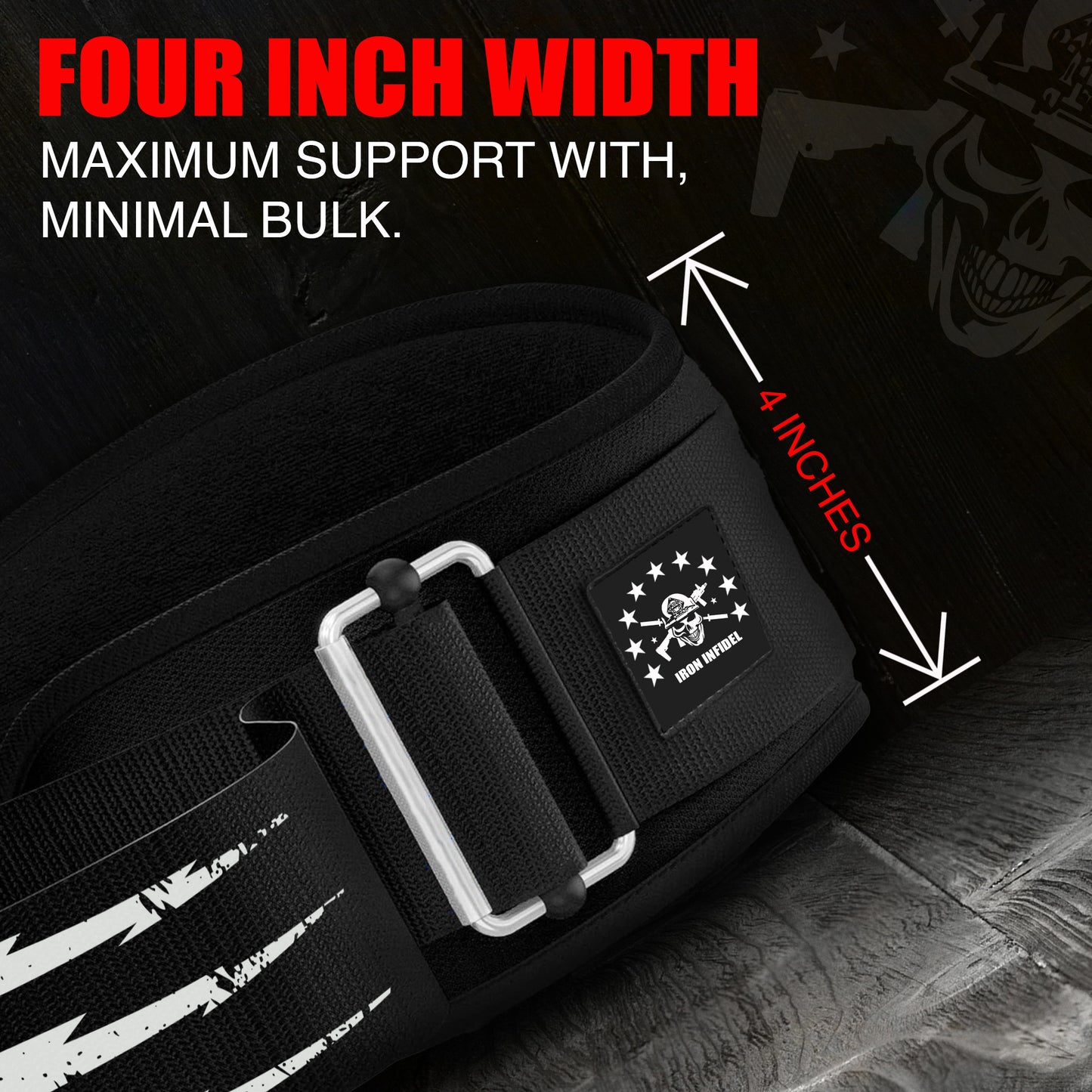 EVA Lifting Belt with Self-Locking Buckle