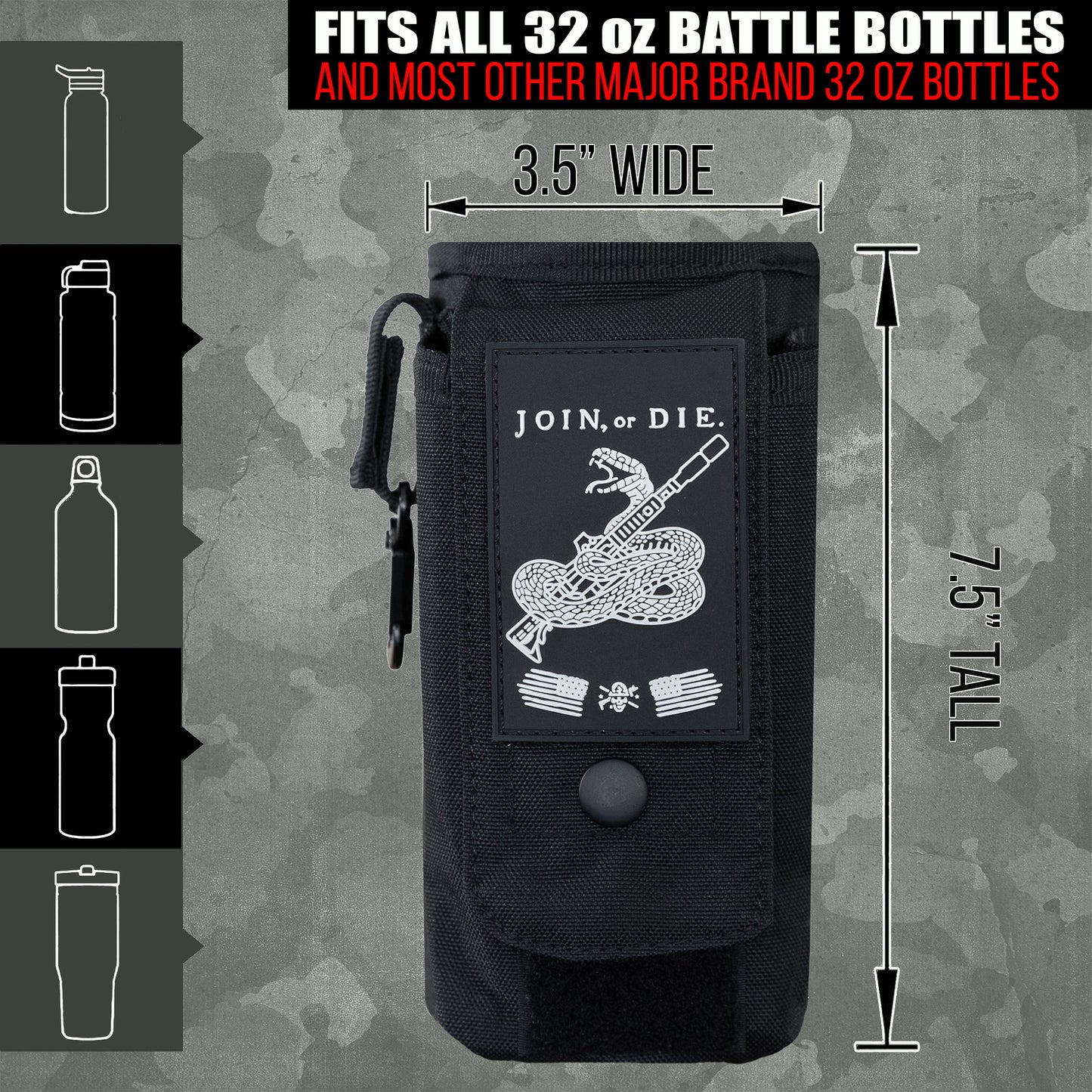 32oz Battle Bottle Sleeves
