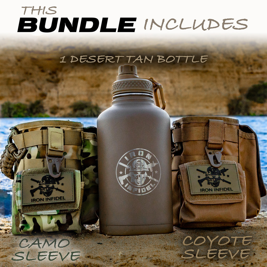 Battle Bottles by Iron Infidel - Camo Bundle