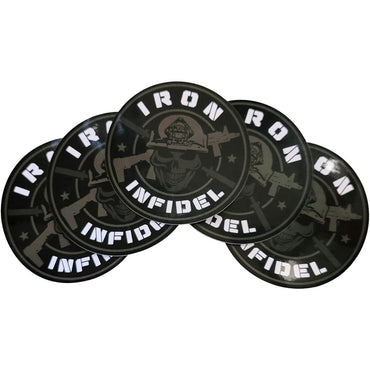Decals - 3.75"- pack of 5