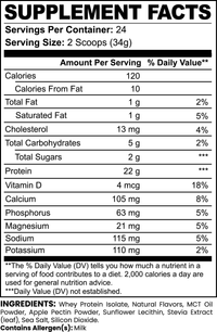 Predator Protein 100% Whey Protein Isolate (Vanilla)