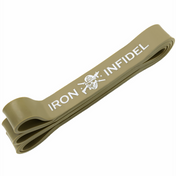 Iron Infidel Resistance Band Flat Dark Earth 29mm