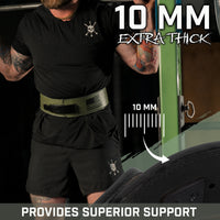 10mm Lever Weightlifting Belt