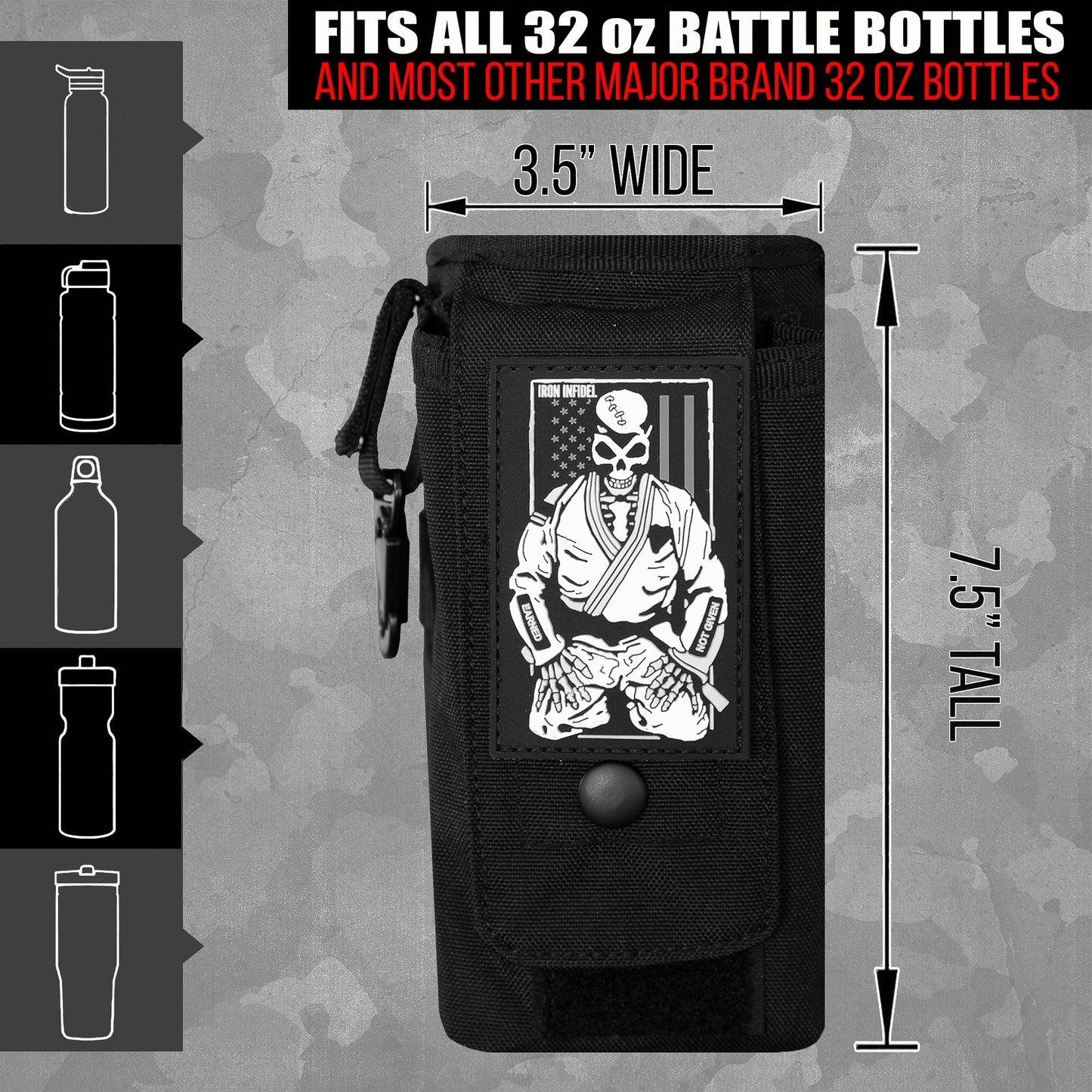 32oz Battle Bottle Sleeves