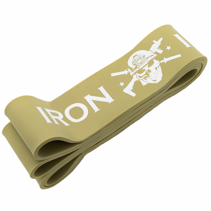 Iron Infidel Resistance Band Khaki 65mm