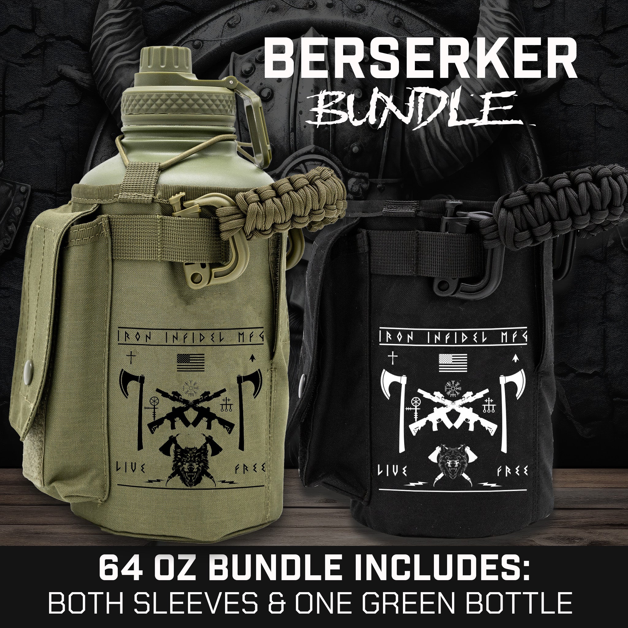 64oz Battle Bottle Bundles