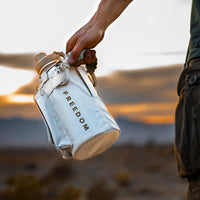 FREEDOM: Charlie Kirk Commemorative Battle Bottle Sleeve for 64oz Battle Bottles