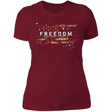 Freedom is Earned Women's T-Shirt