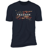 Freedom Is Earned Short Sleeve T-Shirt