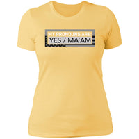 Pronouns Yes Ma'am Women's T-Shirt