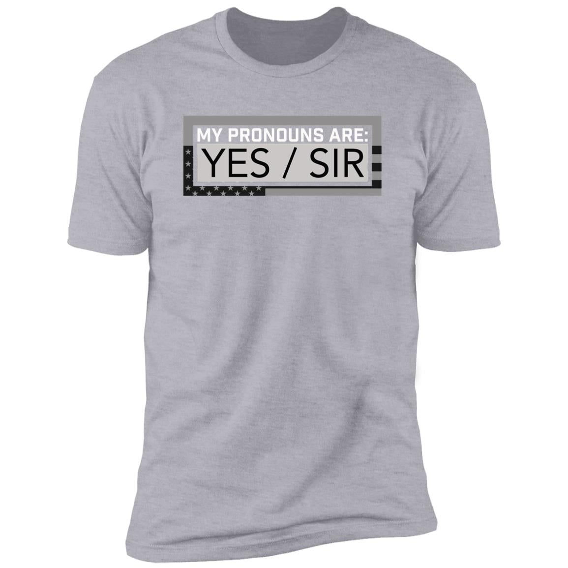 Pronouns Yes Sir Men's T-Shirt