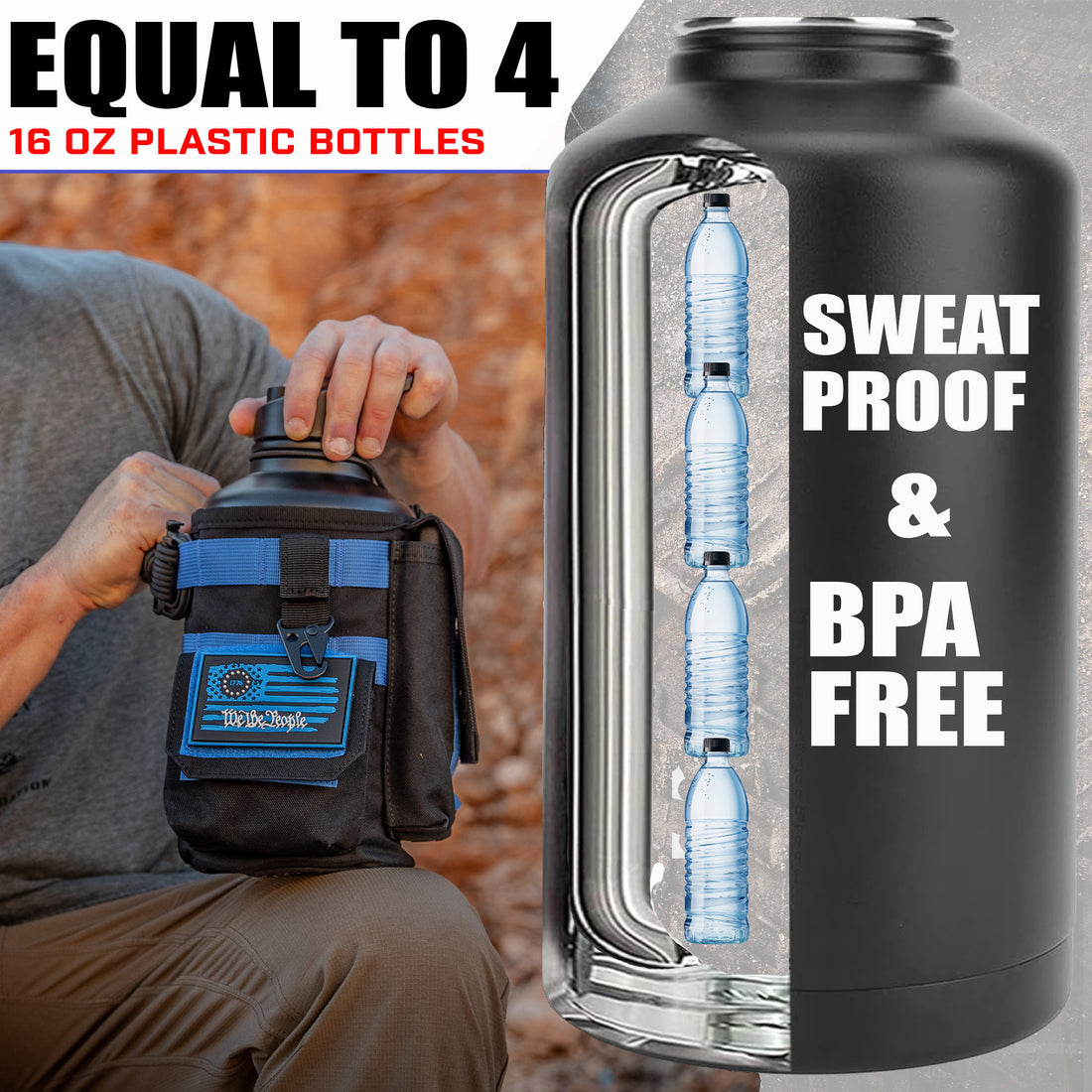 64oz Battle Bottle Water Bottles