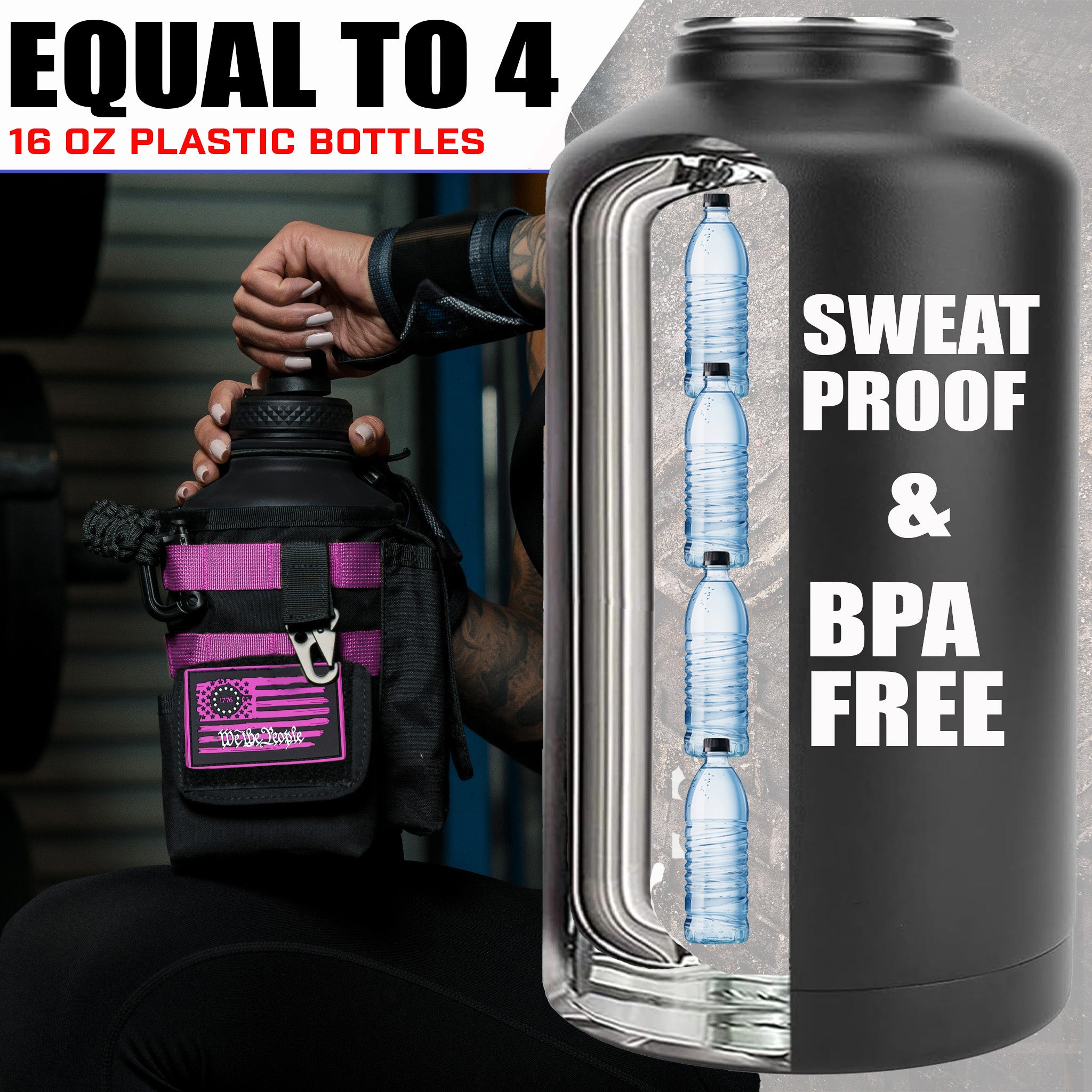 64oz Battle Bottle Water Bottles