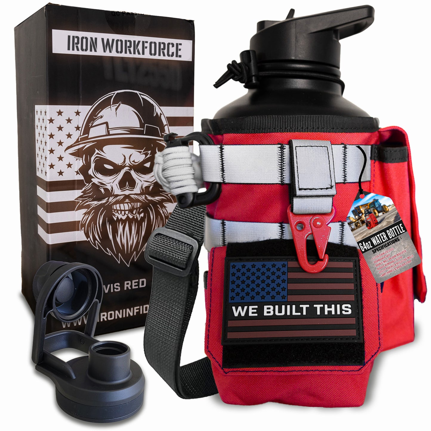 64oz Iron Workforce Bottles