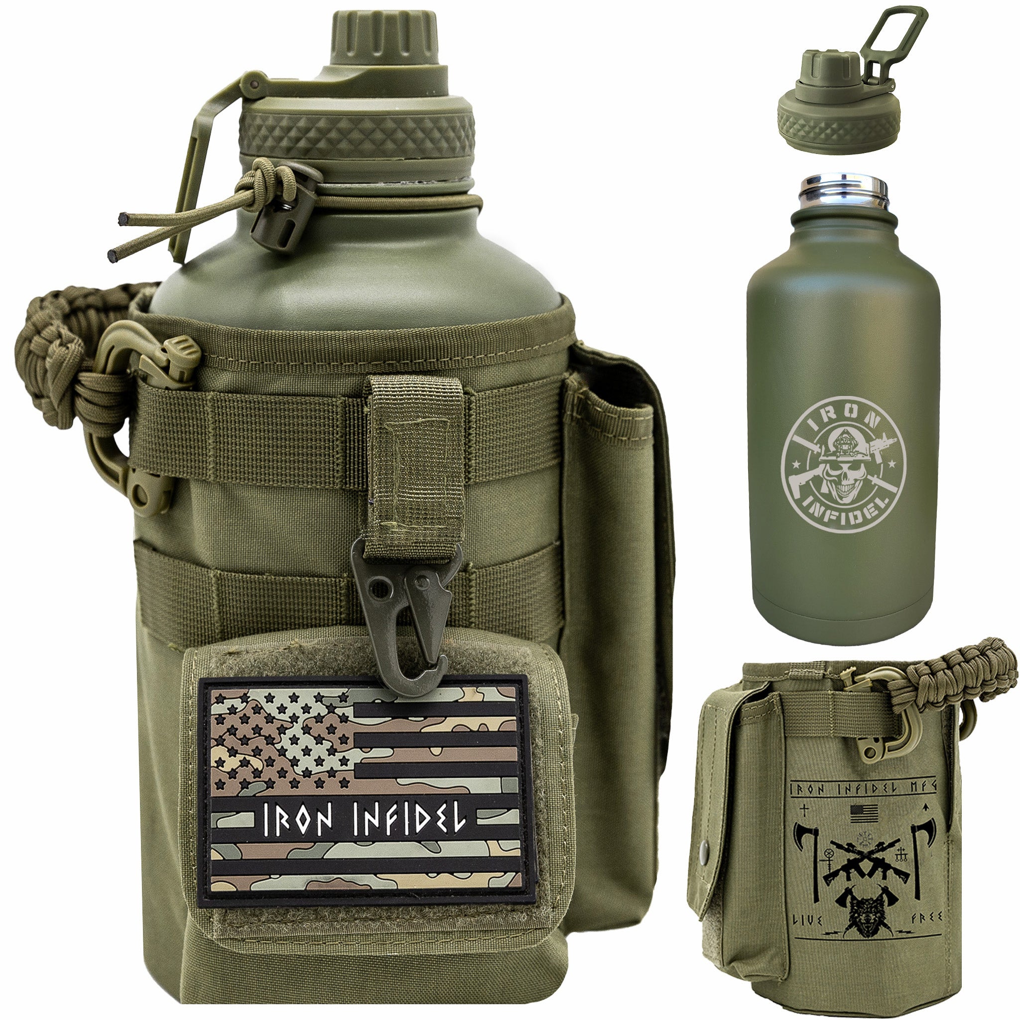 64oz Battle Bottles