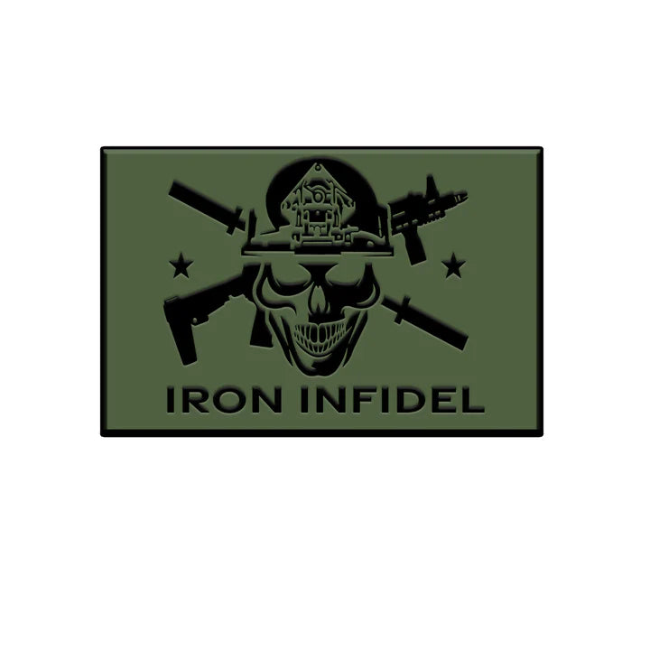 Iron Infidel Brand Morale Patches