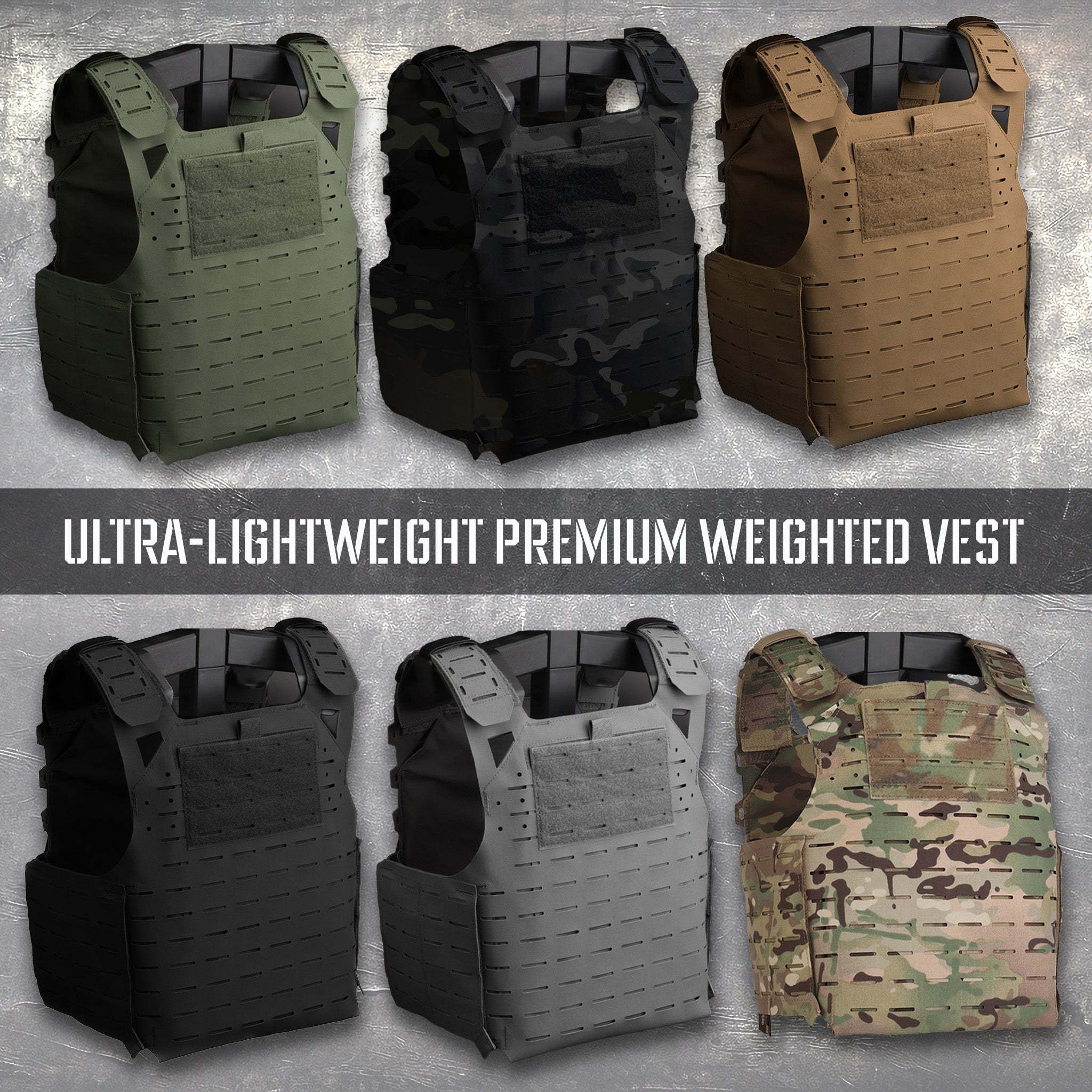 Ultralight premium weighted fitness vest