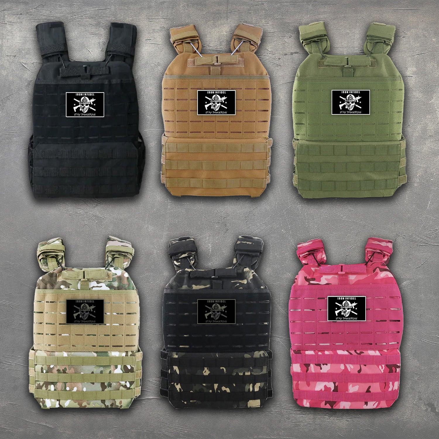 Dropzone Plate Carrier Weighted Vest