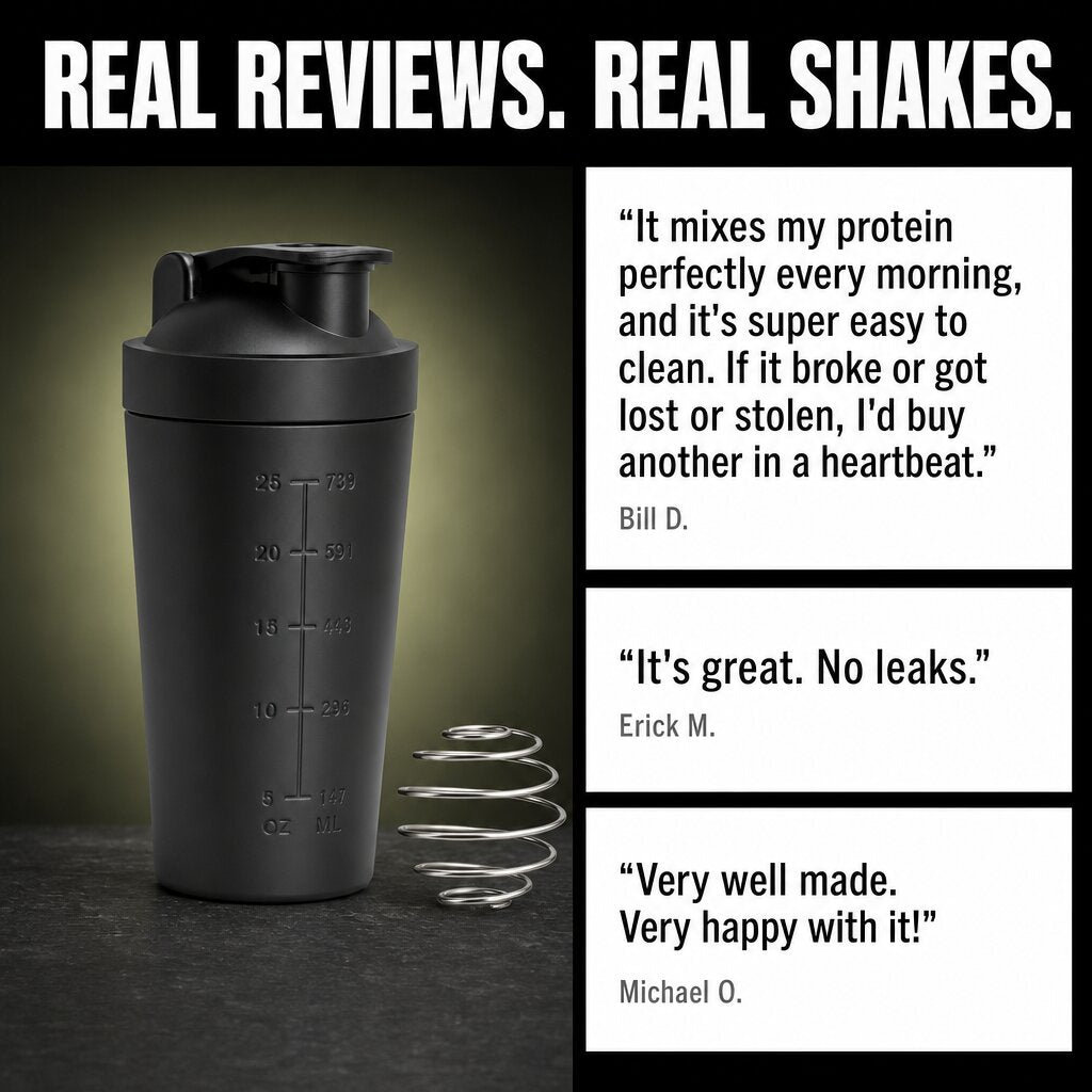 Stainless Steel Shaker Bottle