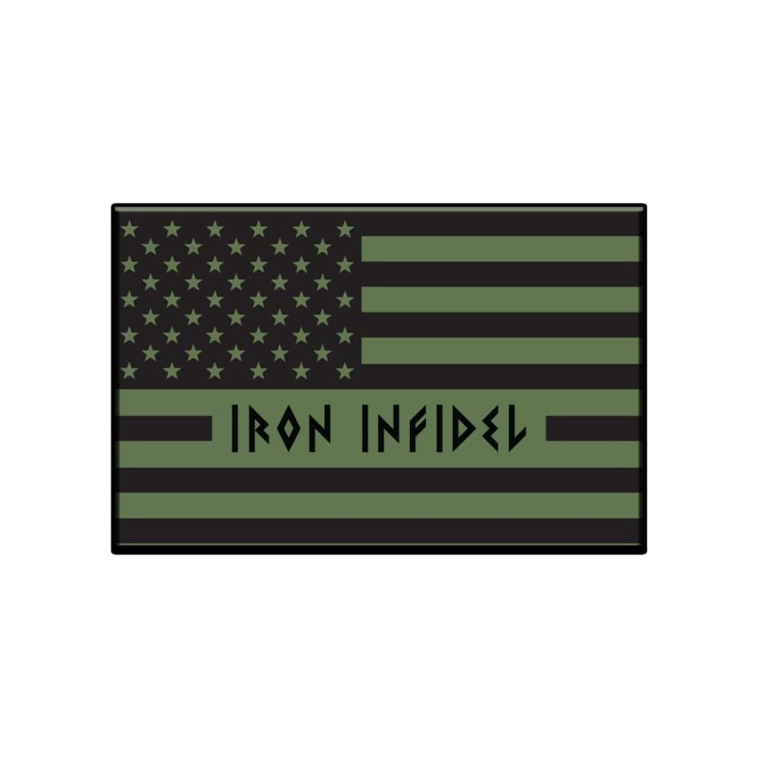 Iron Infidel Brand Morale Patches