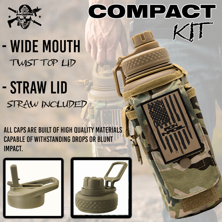 32oz Compact Battle Bottles