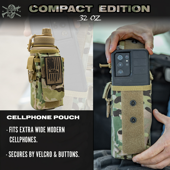 32oz Compact Battle Bottles