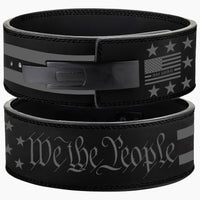 Iron Infidel Weight Lifting Belt We the People WTP Black 10mm Lever Belt