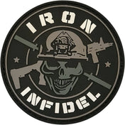 Iron Infidel Brand Morale Patches