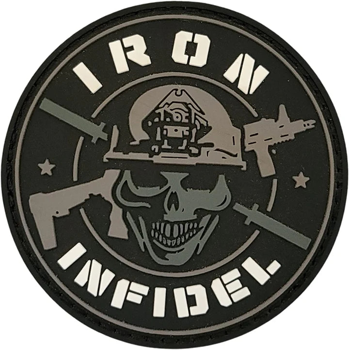 Iron Infidel Brand Morale Patches