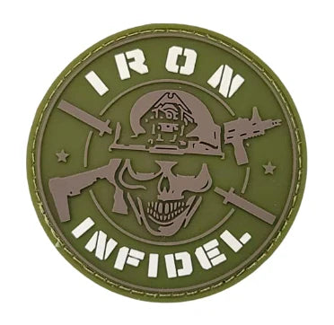 Iron Infidel Brand Morale Patches