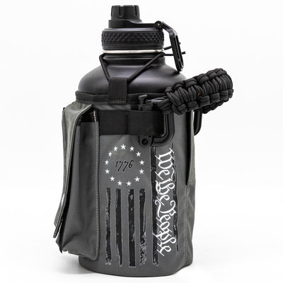 Iron Infidel Battle Bottle Double Wall Insulated 2L Stainless Steel Black  Camo *