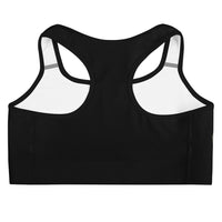 Soutien-gorge de sport à logo en fer