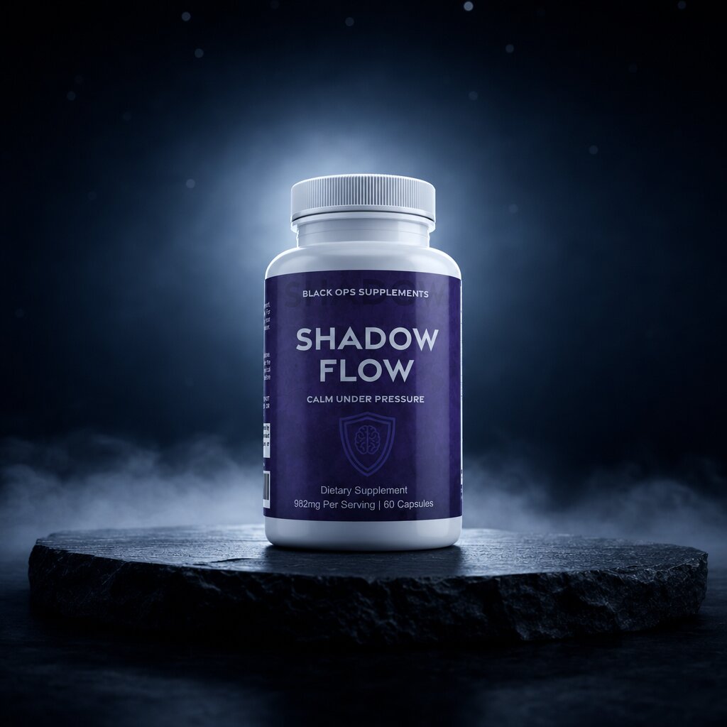 Shadow Flow on dark slate under moonlight